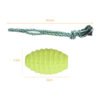 Dog Toys Pet Chew Toy Durable Chewers Toy For Aggressive Dogs With Rope - Indestructible Rope Dog Toys - Best Set For Heavy Duty Chewing And Interactive Play
