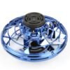 Mini Fingertip Gyro Interactive Decompression Toy Drone LED UFO Type Flying Helicopter Spinner Toy Kids